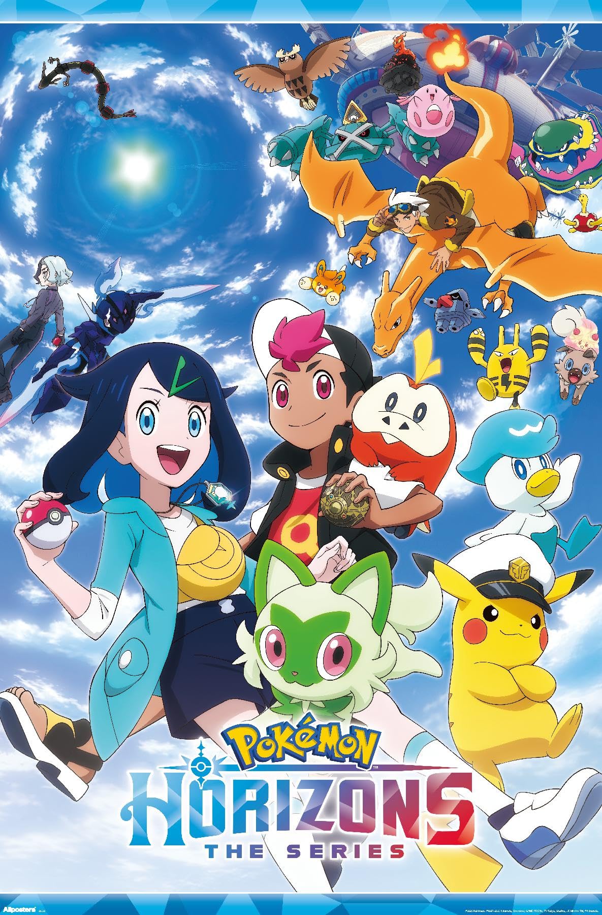 Pokemon Horizons Key Art Poster Review: Aesthetic Anime Decor