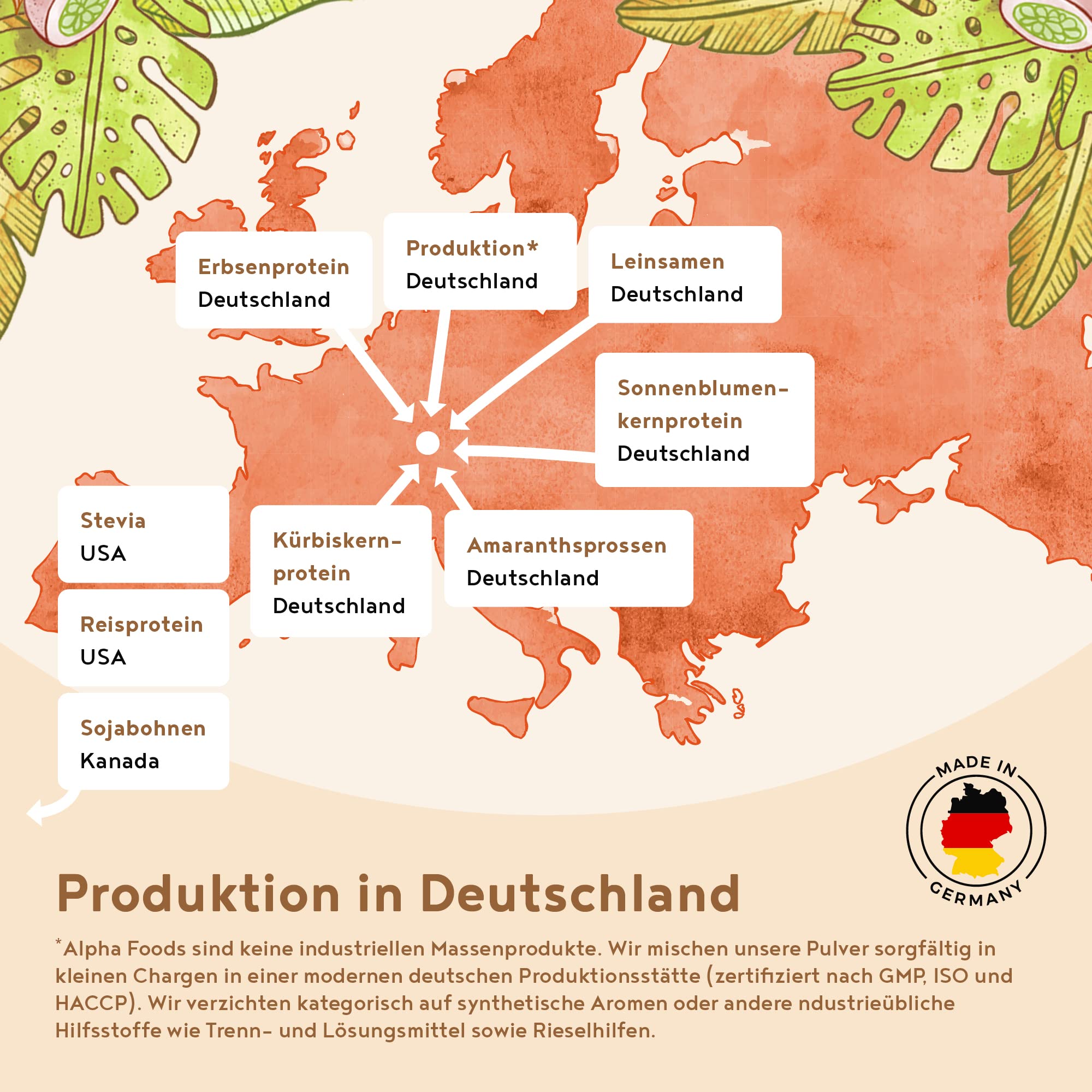 Veganes Proteinpulver | Cookie Dough | 30g Probierpäckchen Eiweißpulver | Produktprobe | Premiumqualität Protein | Made in Germany | Alpha Foods