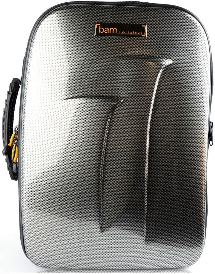 Bam New Trekking Double Clarinet Case Bb & A - Silver Carbon - TREK3028S