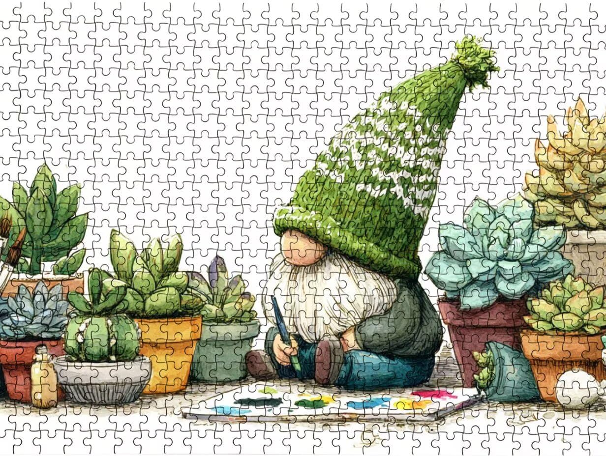 Puzzle per Adulti 6000, Pittura Delle Piante, Classico Puzzles LDYQS6-700