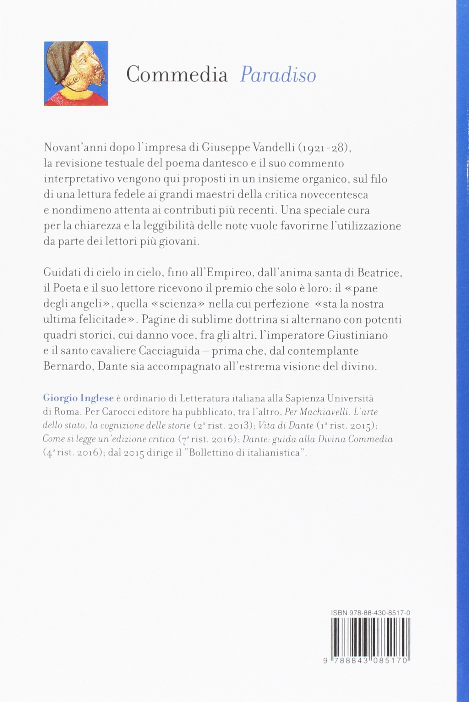 Commedia. Paradiso. Ediz. critica