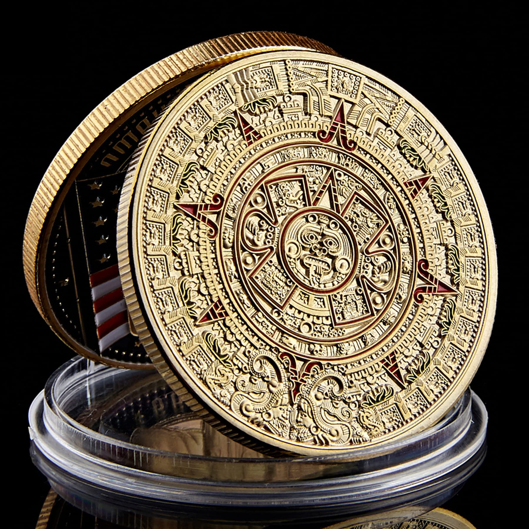 Amazon.com: Yakin shop Mexico Mayan Aztec Calendar Art Prophecy