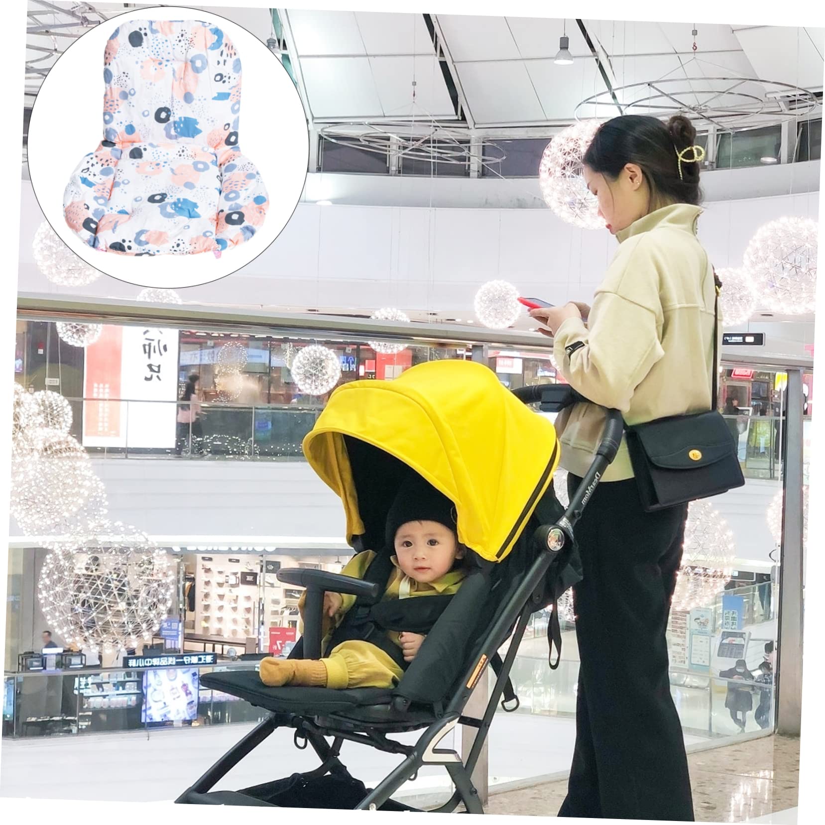 CIMAXIC Stroller Seat Cushion Cotton Sleeping Pad Posture Correction for Your Little One