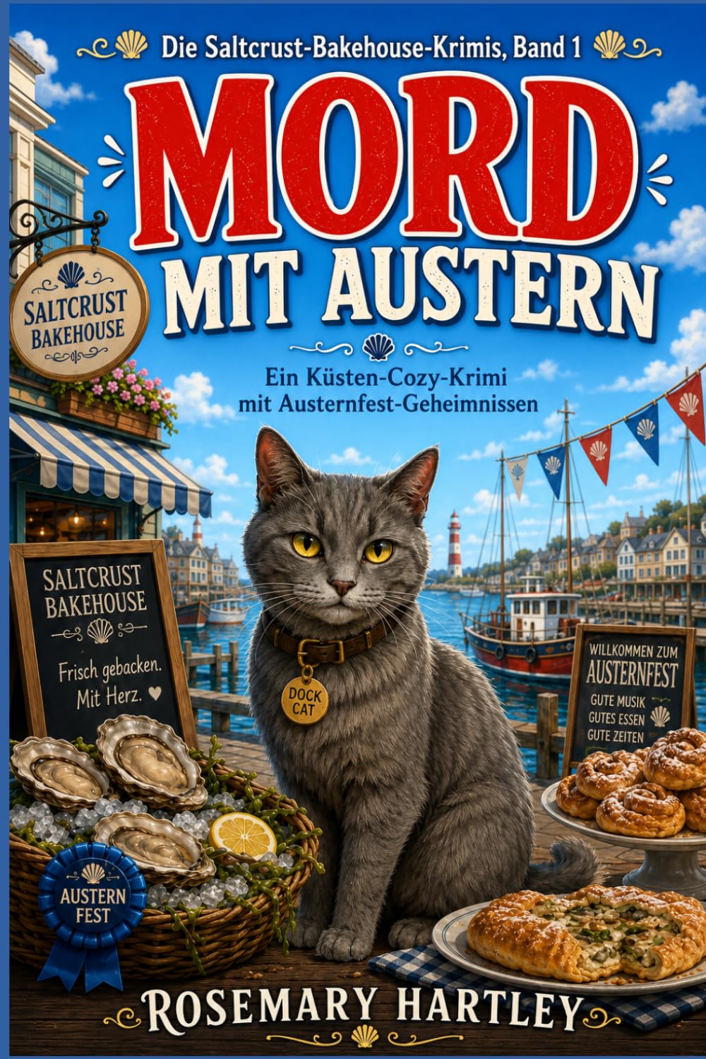 Mord mit Austern: Ein Küsten-Cozy-Krimi mit Austernfest-Geheimnissen (Die Saltcrust-Bakehouse-Krimis)