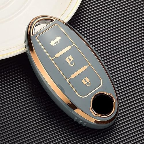 Miniatura 3 de Funda de TPU para llave de coche, para Nissan Qashqai X-Trail T31 T32 Juke J10 J11 Tiida Altima Pathfinder Kicks para Infiniti