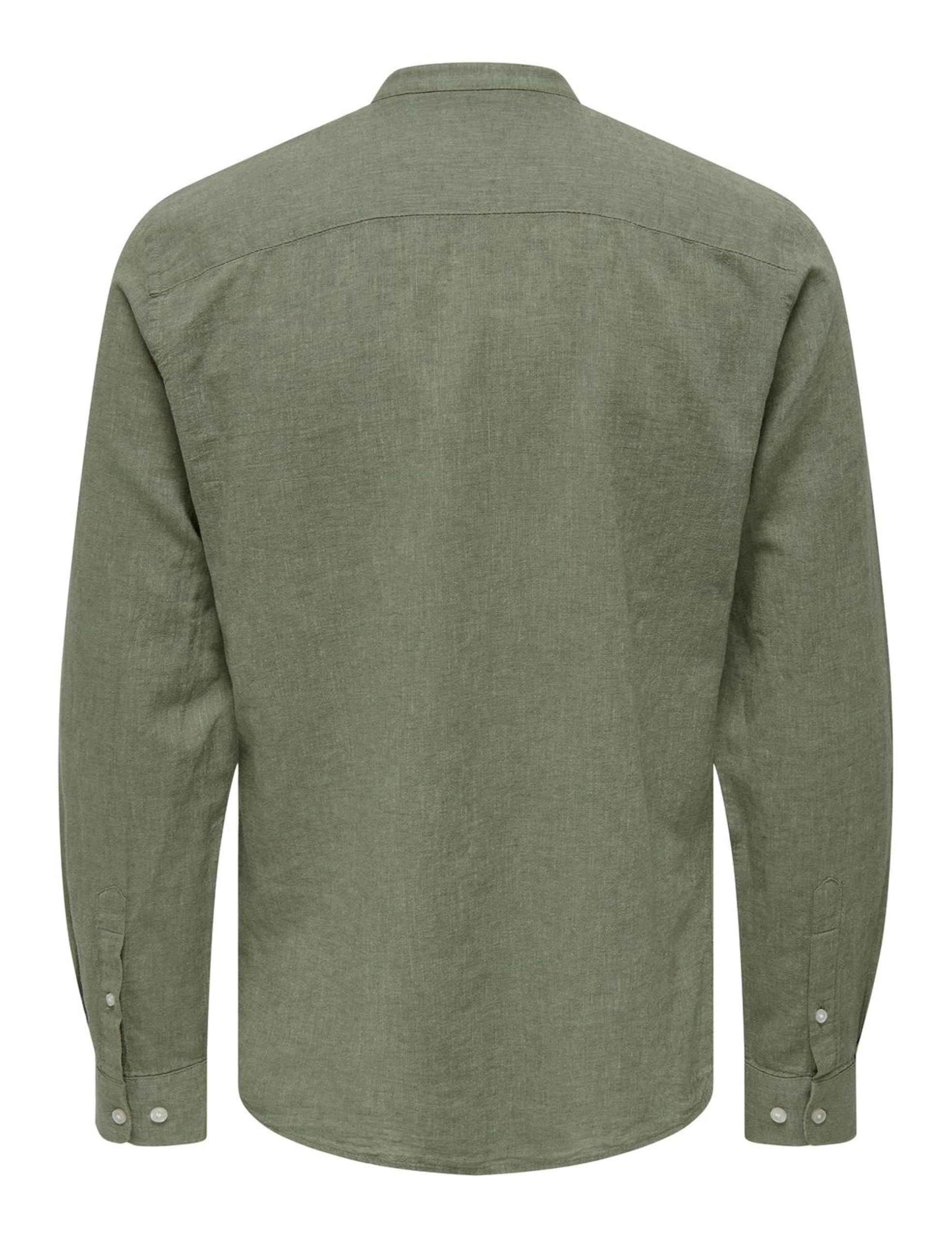 Only & Sons Herren Freizeit Hemd ONSCAIDEN SOLID - Slim Fit XS S M L XL XXL – Bild 4