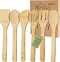 Vista 8 de HANSGO - Cucharas pequeñas de madera, 6 unidades, cucharas de madera para comer miel, café, té, mermelada, sales de baño, 15 centímetros