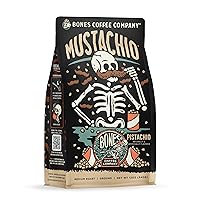 Vista 32 de Bones Coffee Company - Café de origen único de Colombia, almendras, fruta seca, notas de vainilla, café en granos enteros saborizado, granos de café