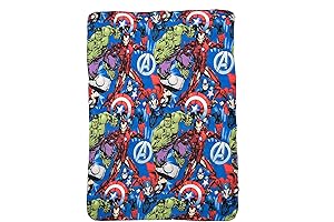 Marvel Avengers Plush Fleece Iron Man Throw Blanket