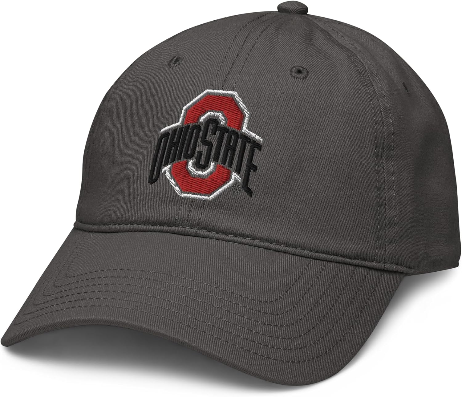 Ohio State Buckeyes Icon Red Officially Licensed Adjustable Baseball Hat