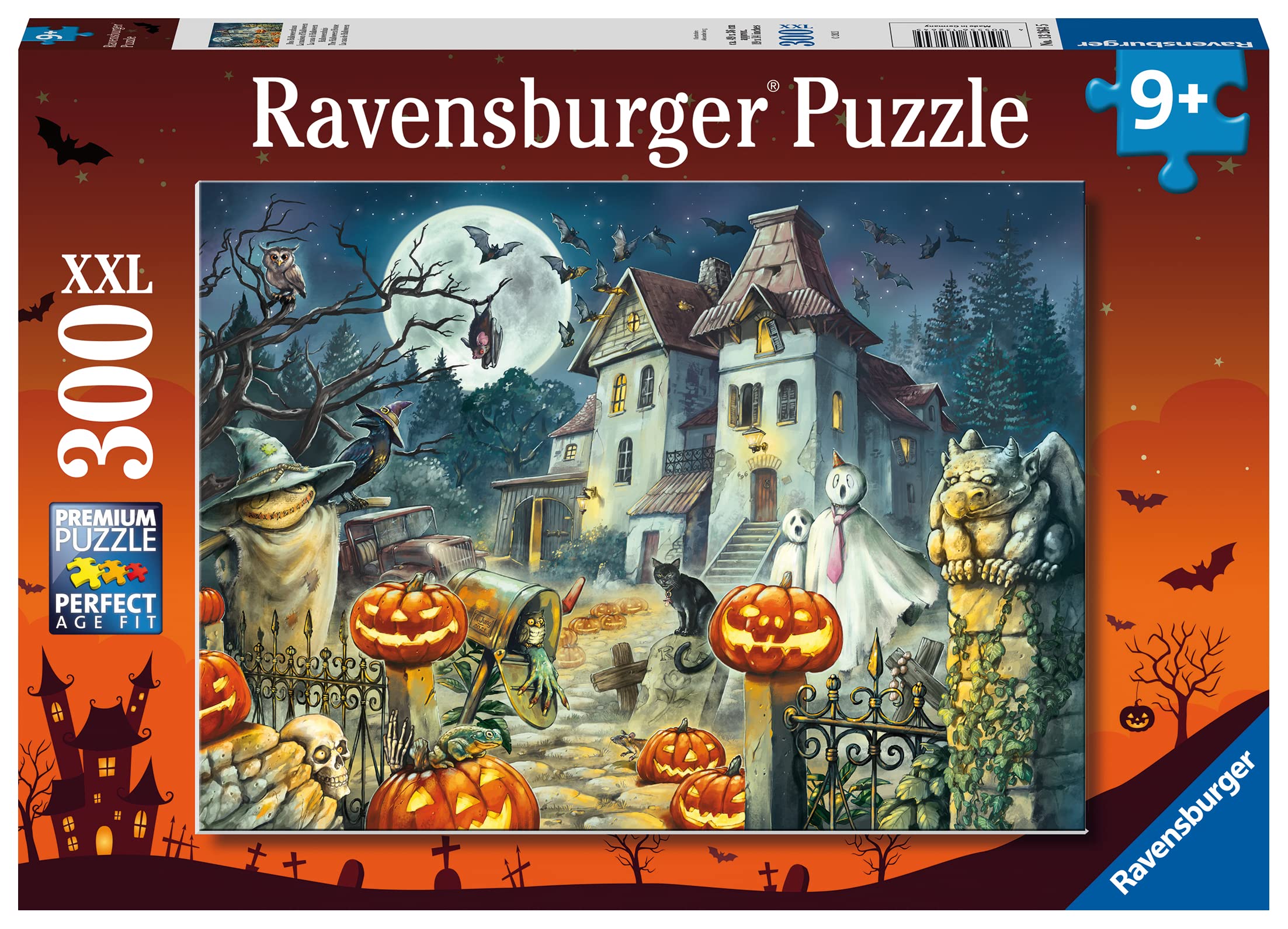 Ravensburger Puzzle Das Halloweenhaus - 300 XXL Teile Puzzle ab 9 Jahre