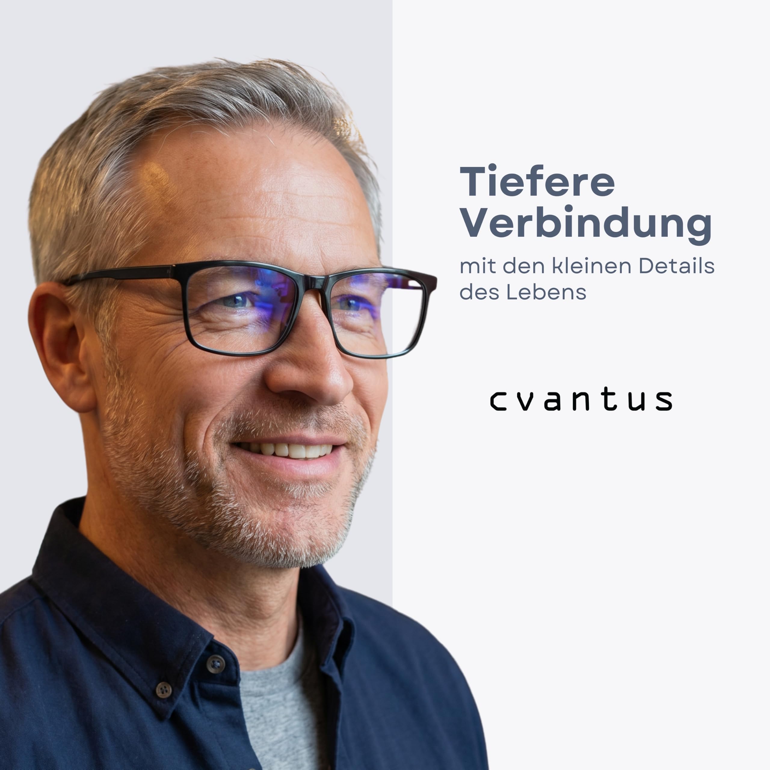 Cvantus Premium Lesebrille | Verschreibungsbrillen-Qualität - Hergestellt von Optikern | Blaulicht- und UV-Blocker, Entspiegelt | Quadratische Lesebrille Herren & Damen