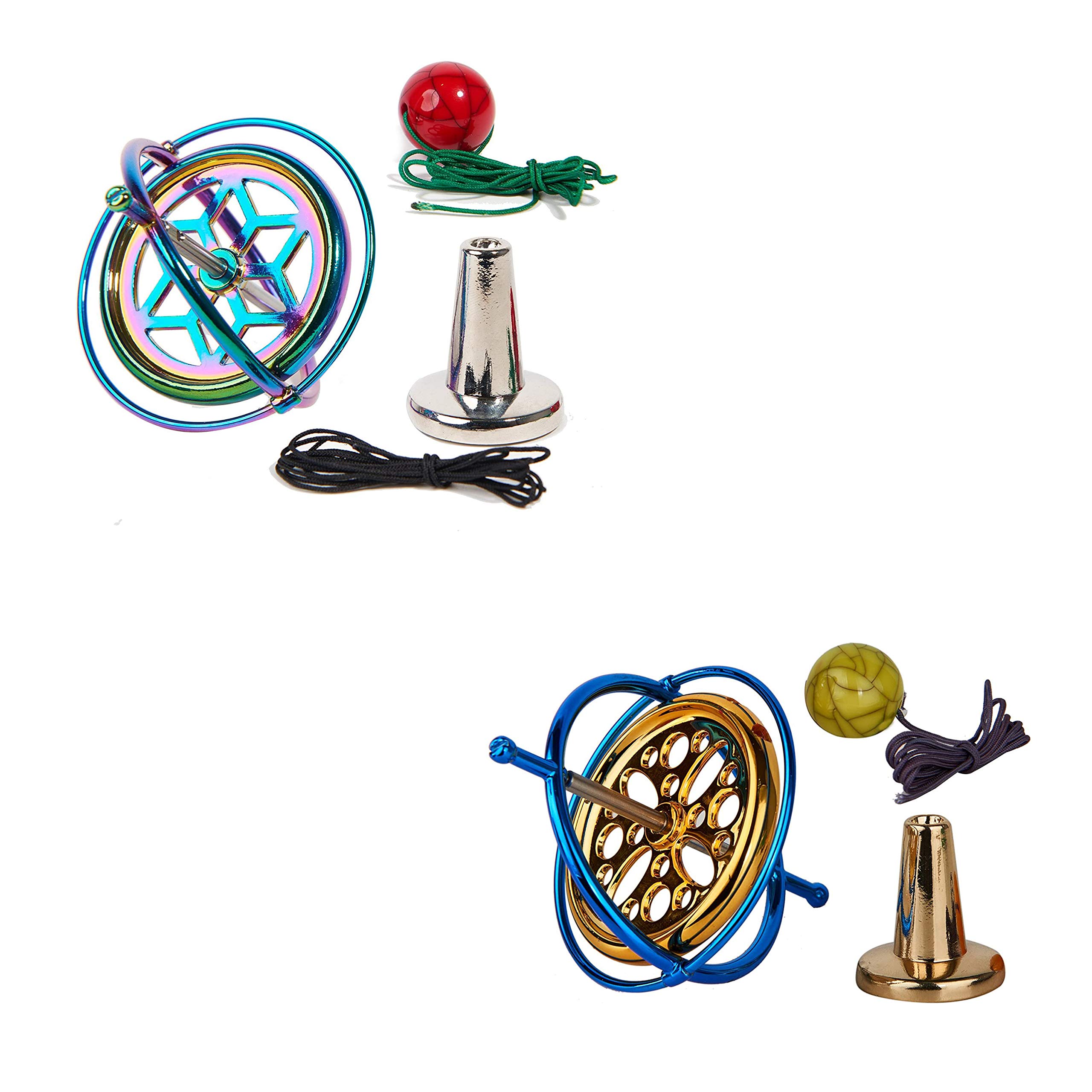 Joytech Precision Gyroscope Metal Anti-Gravity Spinning Top Balance Toy Educational Gift JA05-AG002