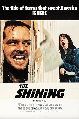 The Shining Poster Reprint #2  Kubrick Cult Classic Horror Vintage Movie Art Print Film Home Decor (11x17 Inches)