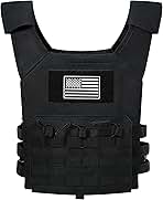 Tactical Vest Youth Army Costume,Adjustable Training Protective Outdoor Vest,Suitable for Airsoft Paintball Game Equipment