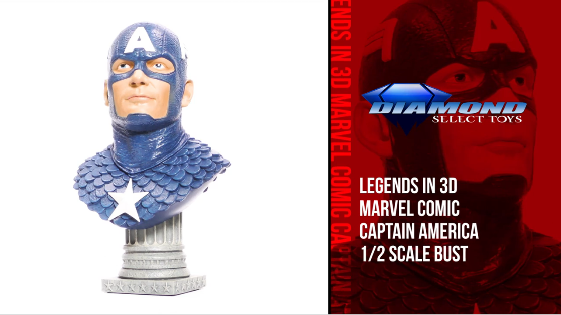 Amazon.com: Legends in 3-Dimensions: Marvel Comics Captain America
