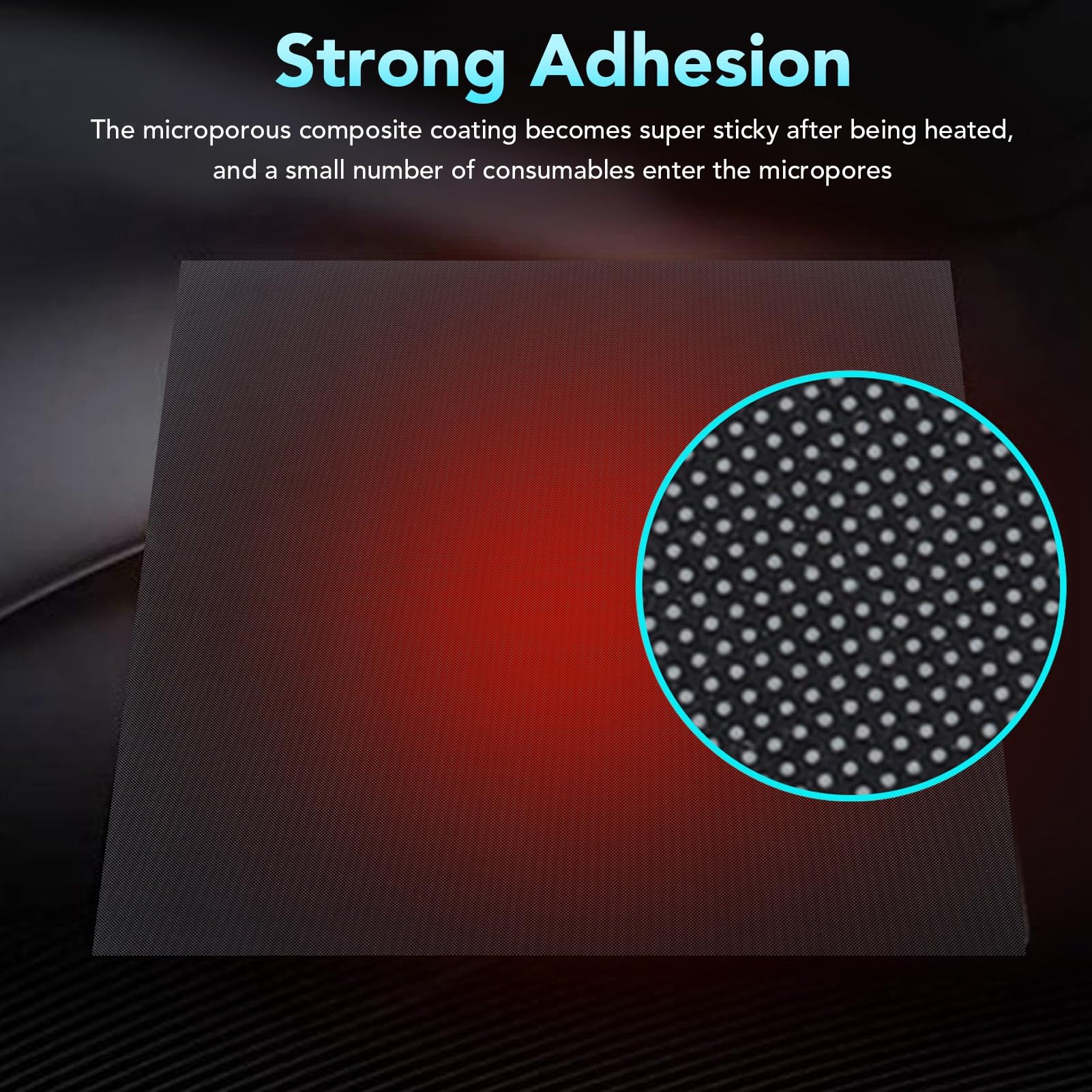 3D Printer Tempered Glass Plate, 3D Printer Glass Bed 500x500x4mm, 8 Mohs Hardness & 400? Heat Resisting Build Plate for 3D Printer Accessories