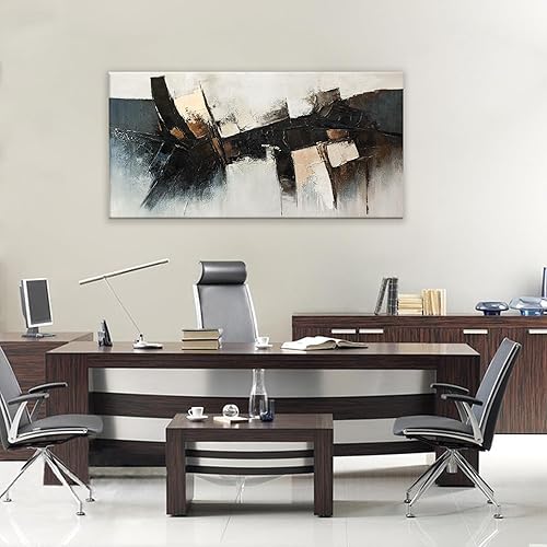 Miniatura 104 de TAIJXAGSG Arte abstracto de pared para sala de estar, lienzo moderno, decoración de pared, arte de pared verde, dormitorio, oficina, decoración