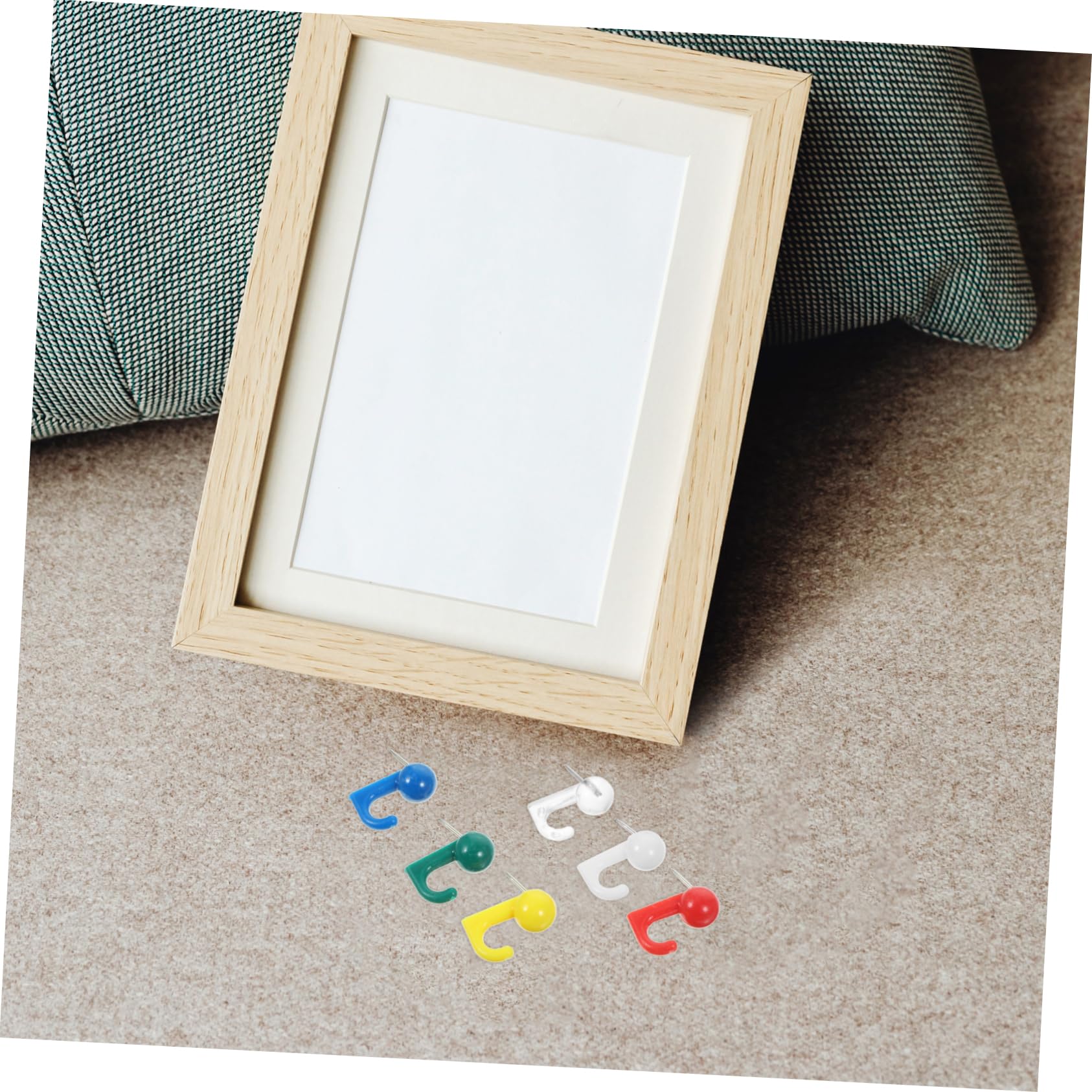 Operitacx Chinchetas Colgantes Coloridas para Tableros De Anuncios Cajas para Decoración De Oficina Y Fijación De Fotos 2 Cajas*5