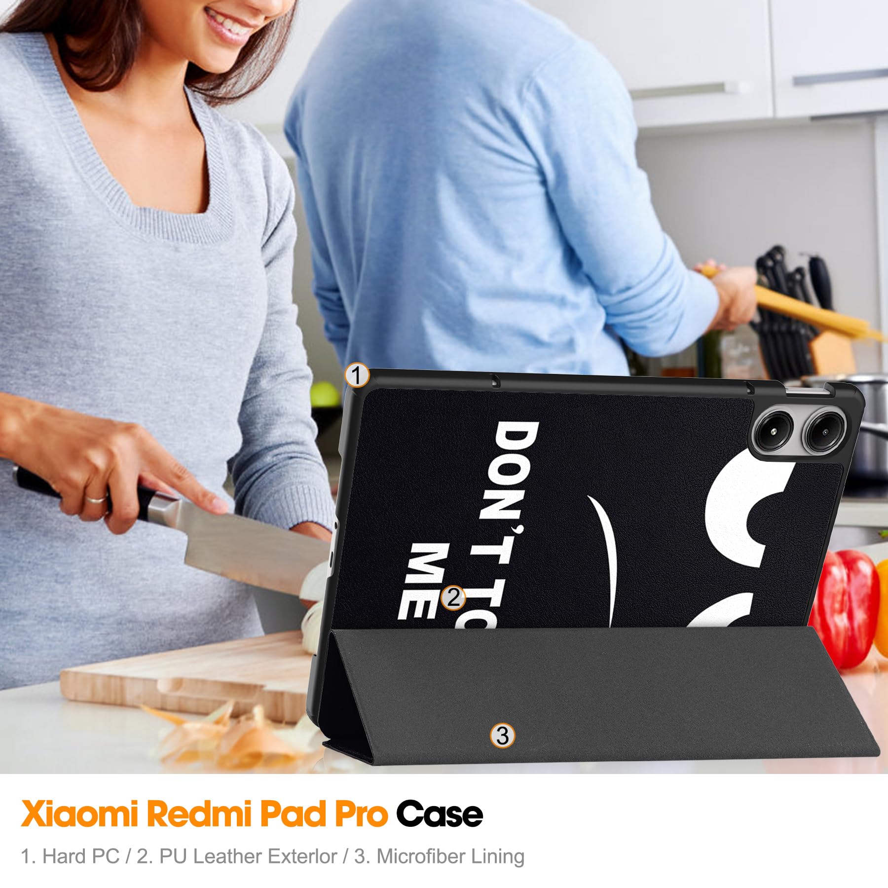 Amazon.com: Smart Case for Xiaomi Redmi Pad Pro 12.1'', Ratesell