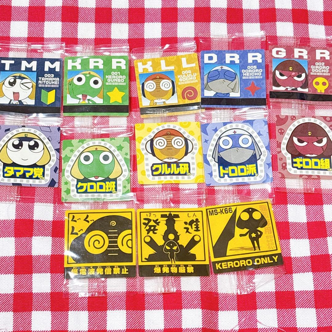 ケロン軍認定シール　(ケロロ軍曹) ケロン軍認定シール (ケロロ軍曹) ケロン軍認定シール (ケロロ