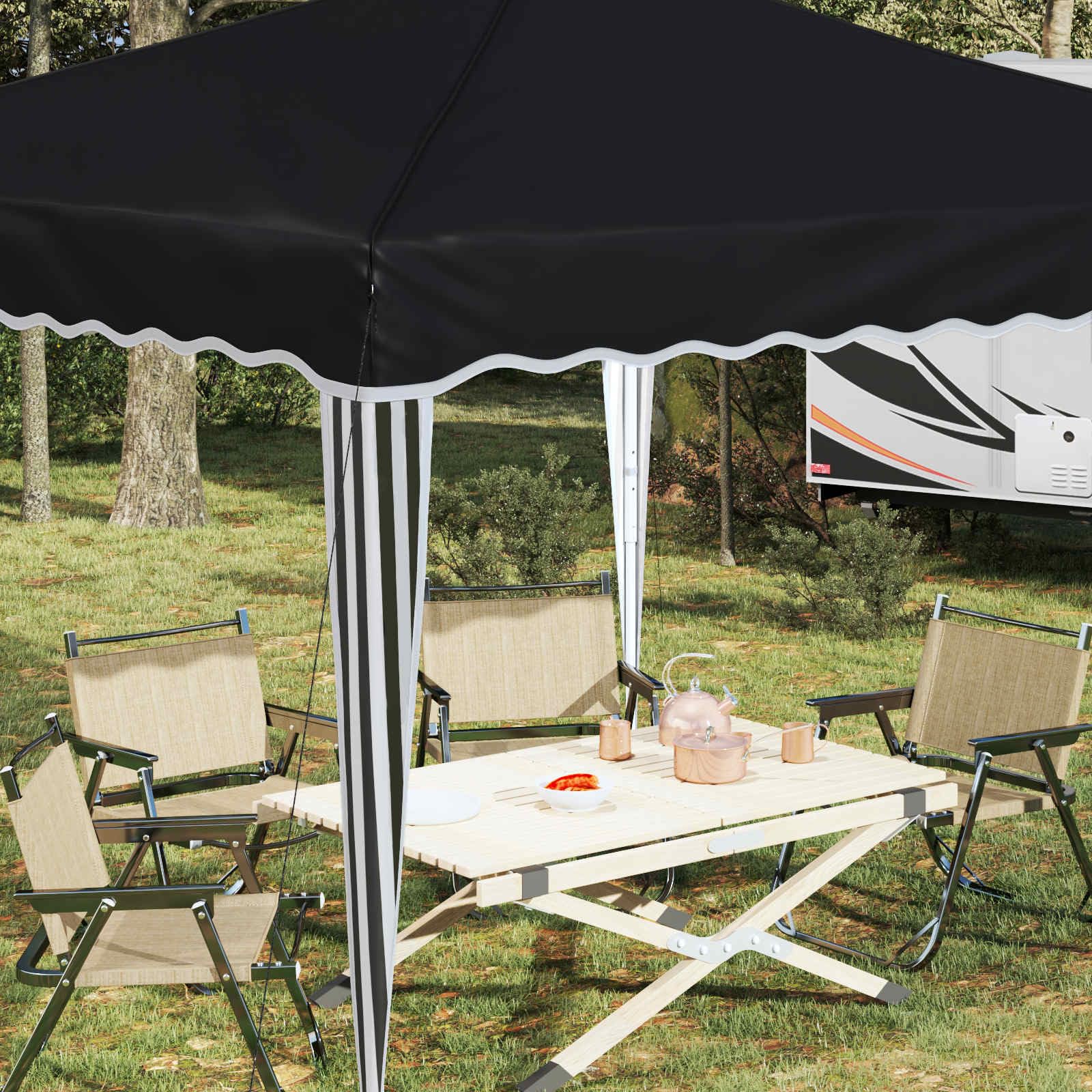 Namiot Oxford Pop-up 288x288x245 cm antracytowy