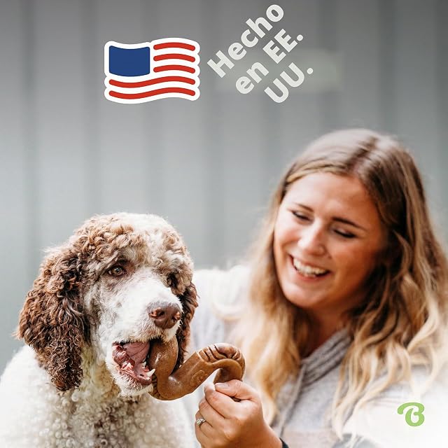 Foto 5 de 6 de Benebone - Juguete para morder con Forma de Tripa, para Perros Que mastican Fuerte, Tripa Real, Fabricado…