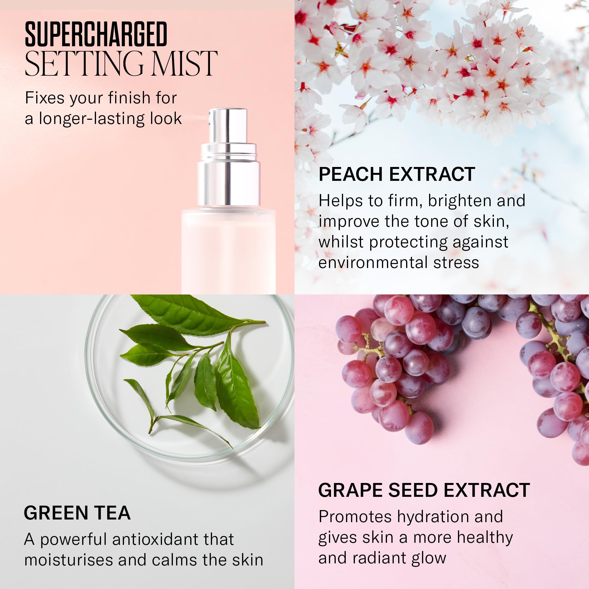 Mii Cosmetics Supercharged Make-up-Seting-Nebel