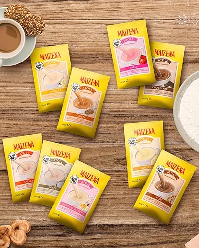 Maizena Pack de 9 piezas diferentes sabores | Mexicana | Maizena Almidón de maíz sin flvrd