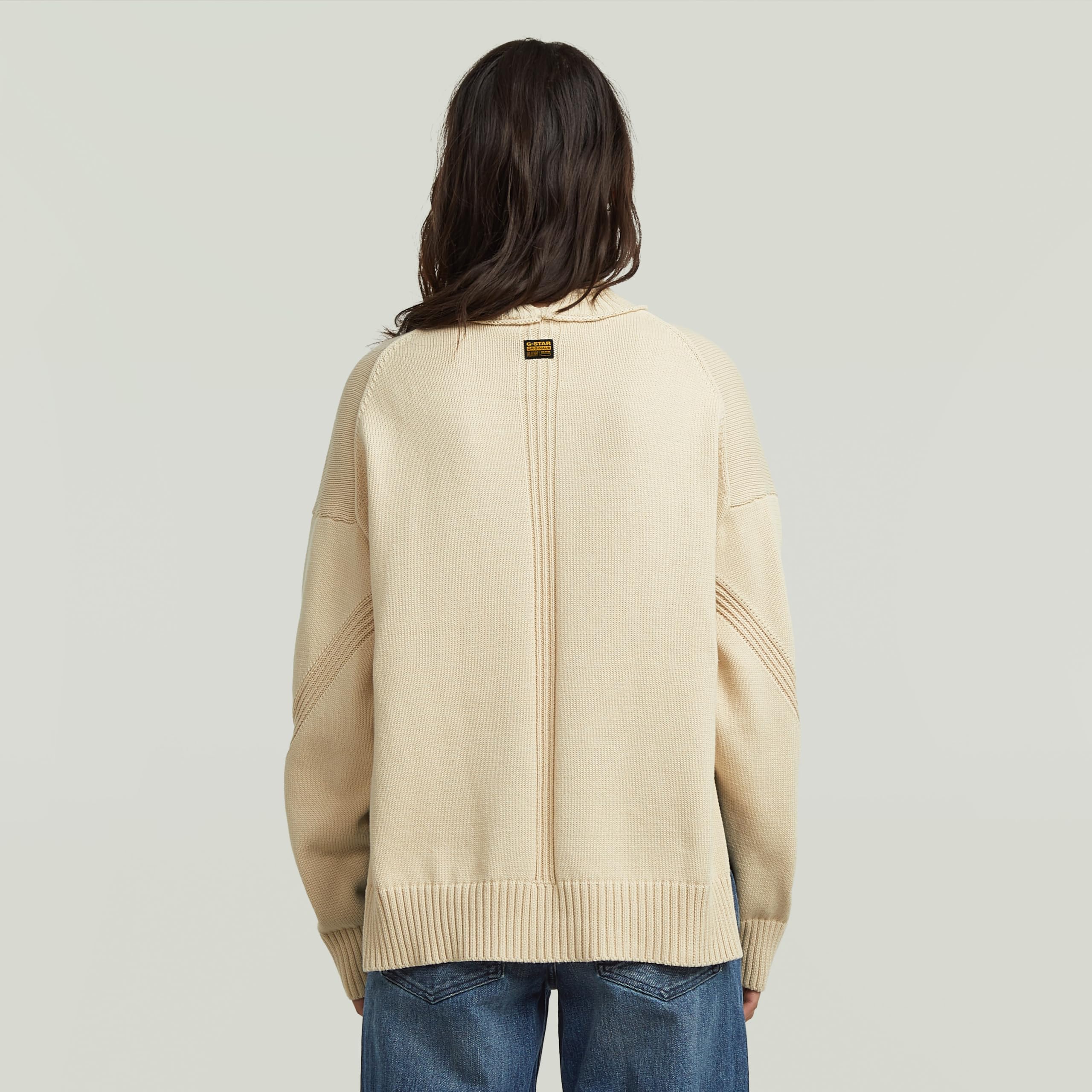G-Star Milano High Neck Knit Wmn Pullover Donna