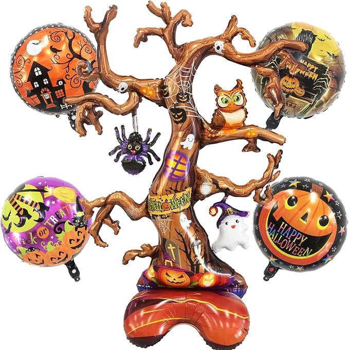 Halloween Balloon set Ghost tree Balloon for Halloween