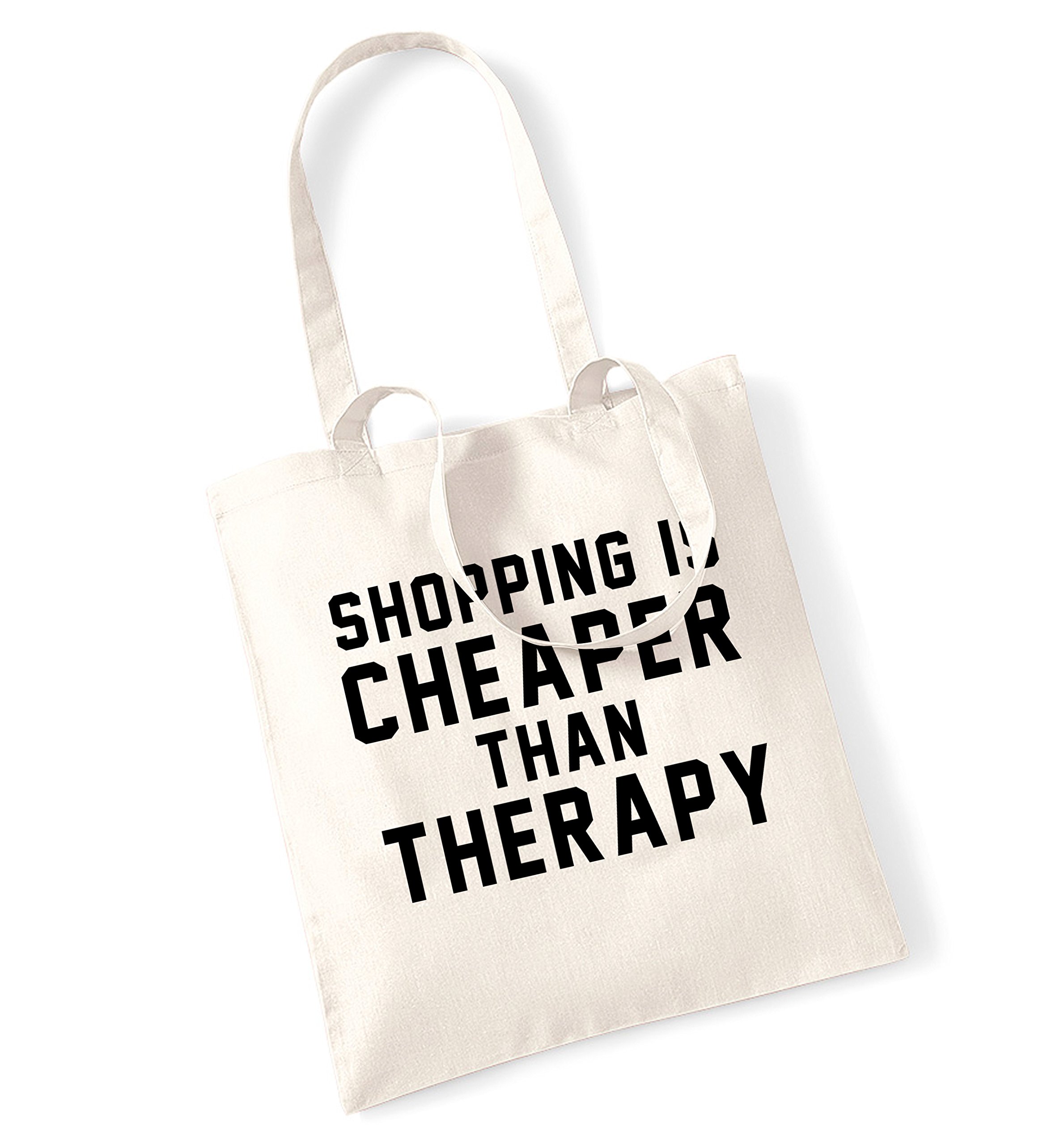 Flox Creative Shopping is cheaper than therapy tote bag