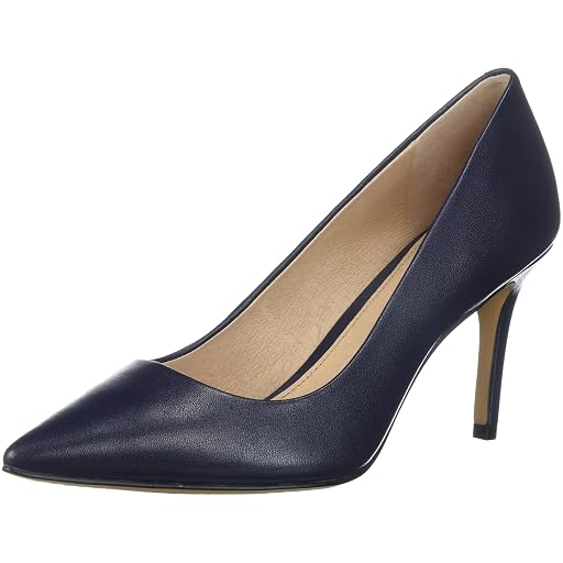206 Collective Mercer Dress Pump, Navy Leather