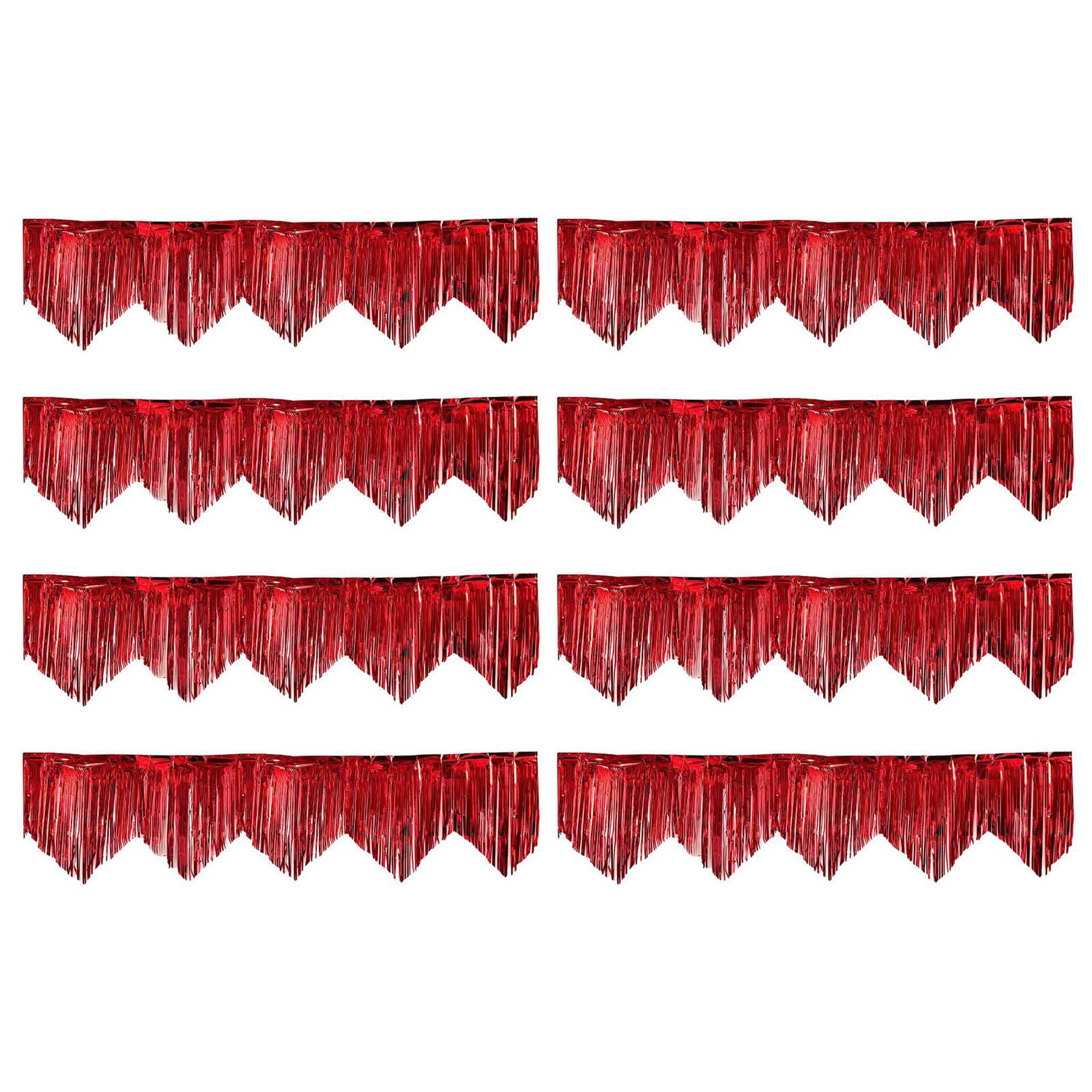 Zxfdsfdbnm Wall Hanging Birthday Banners Backdrop Colorful Rain Stream Banners Foil Fringe Garlands Tinsel Streamers or Birthday and Holiday Event Permanent Plastics Party Broadcasters
