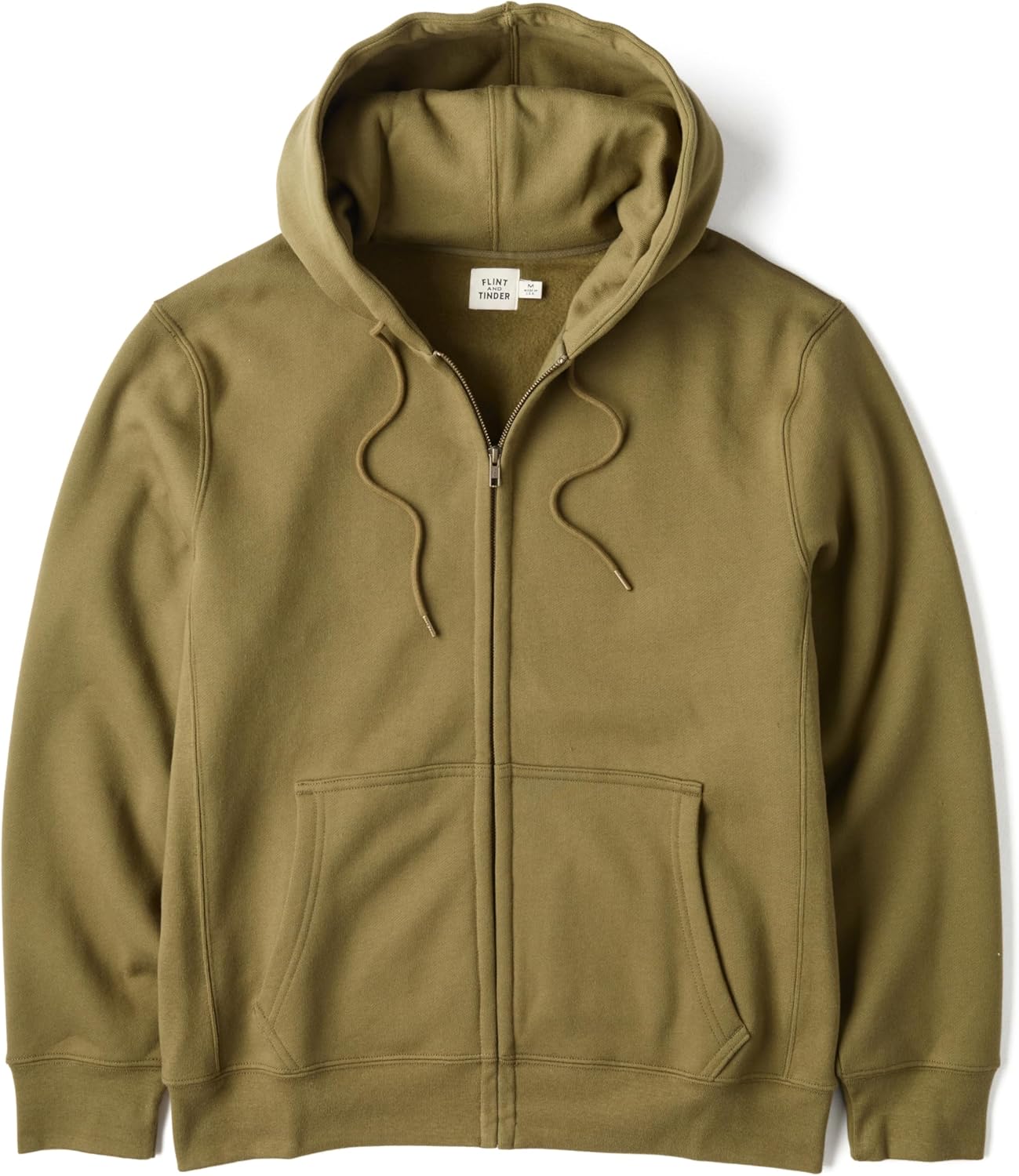 Huckberry Flint and Tinder 10-Year Full Zip Hoodie, Mens Sweatshirt