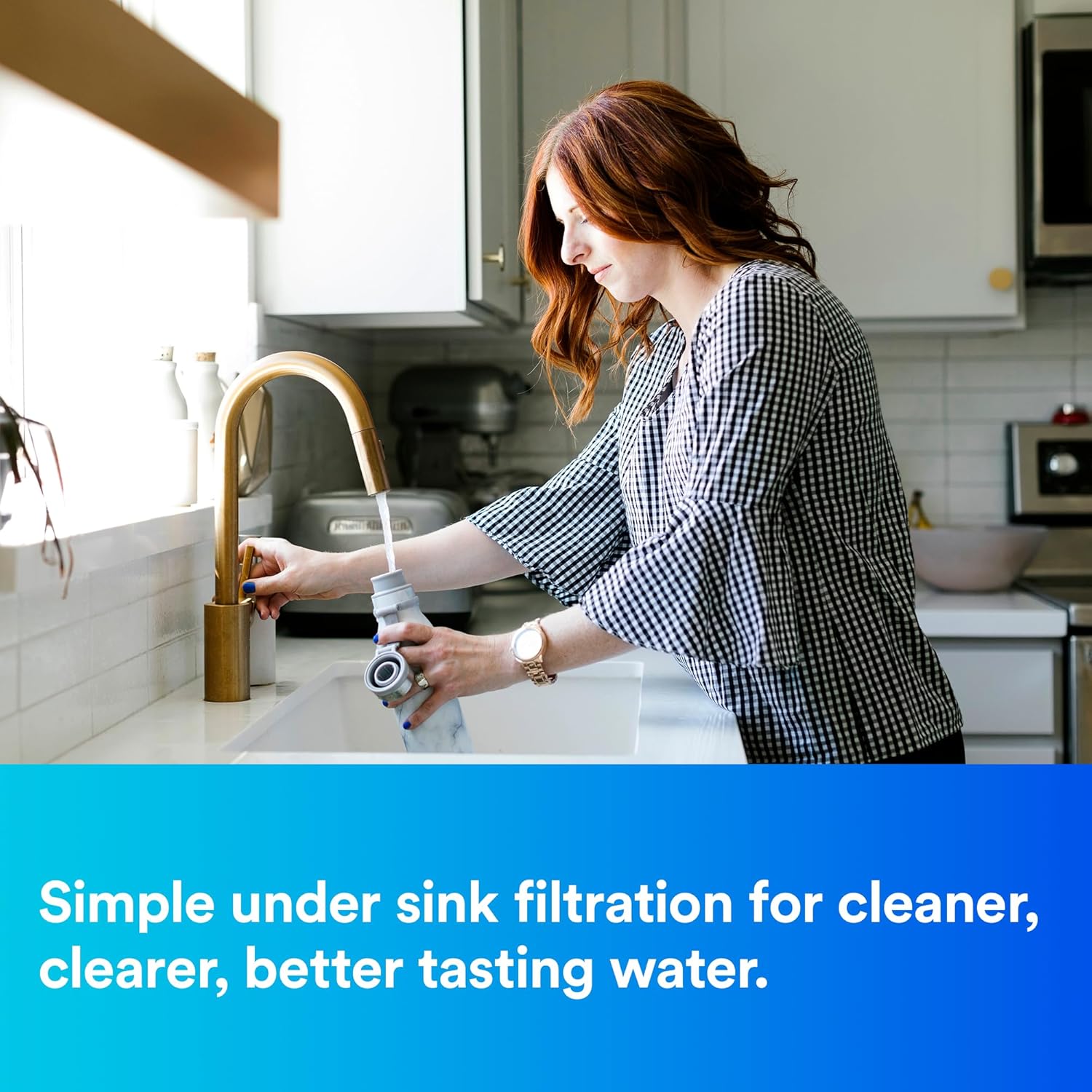 Filtrete Standard Under Sink Quick Change Water Filtration System 3US-AS01