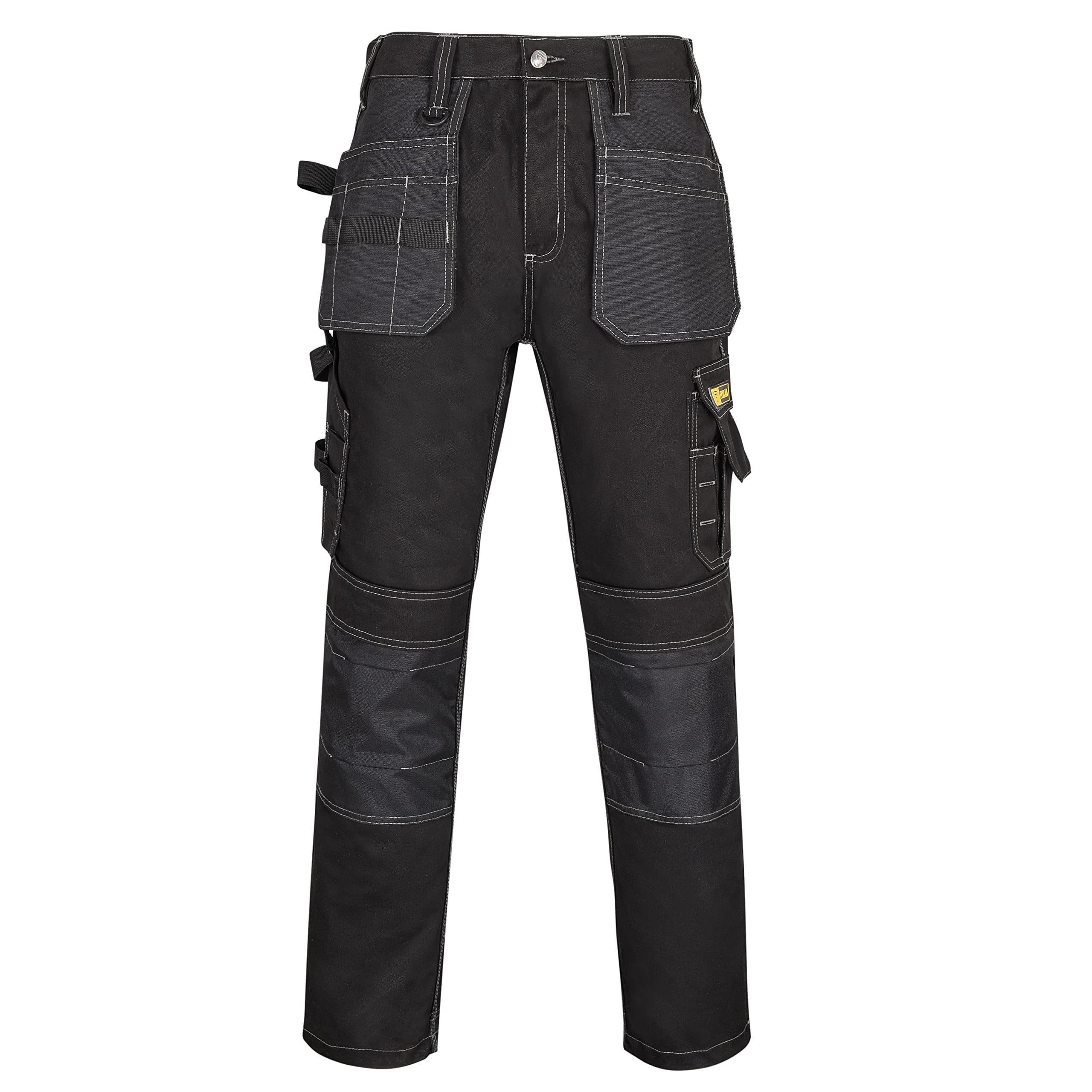 Forjawork Trousers Men Multi Pockets Mens Work Trousers Work