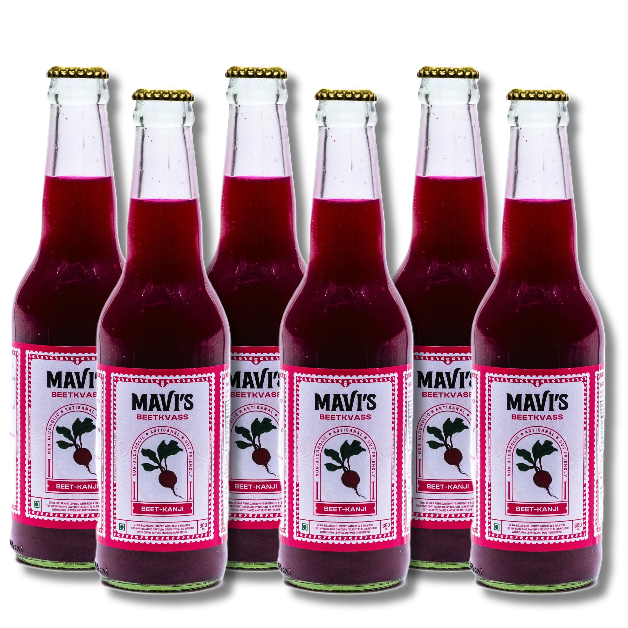 MAVIS Beetroot Kanji | Organic Beetroot | Zero Sugar & Savoury | 100% Natural & Vegan | Raw & Alive | No Preservatives |No Artificial Flavour or Colour|Unfiltered and Unpasteurized, 300ml (Pack of 6) (B0BHP737V3) Amazon Price History, Amazon Price Tracker