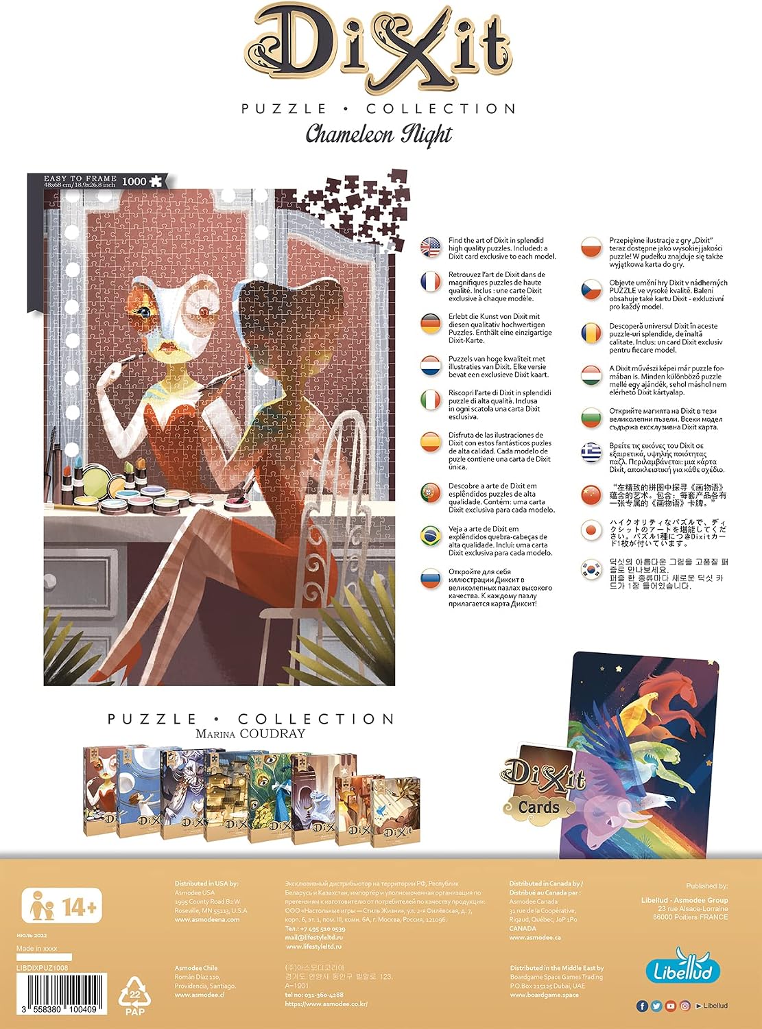 Libellud, Mehrfarbig, Puzzles 1000 pezzi - Image 5
