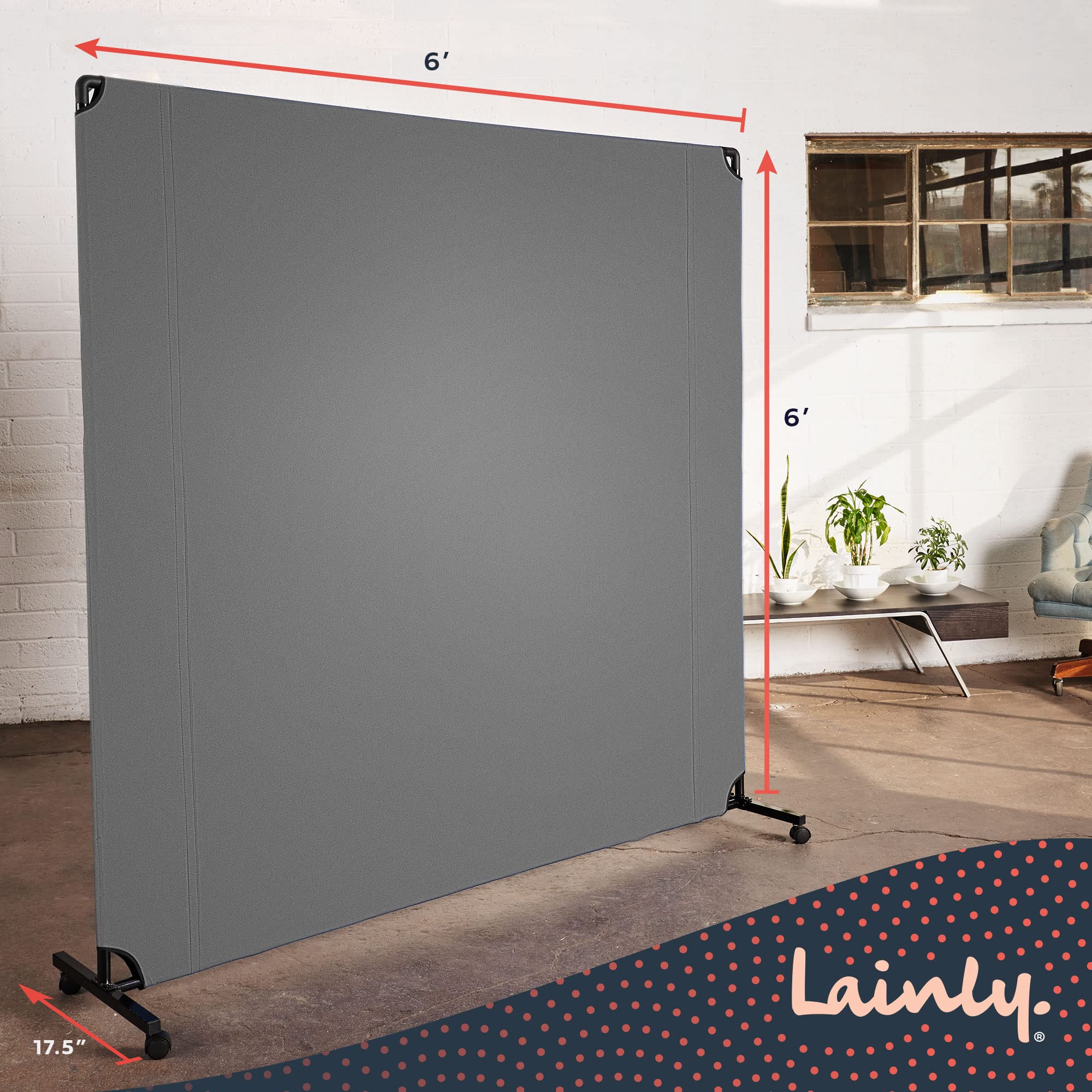 Lainly Rolling Room Divider Wall Partition Room Dividers Made in