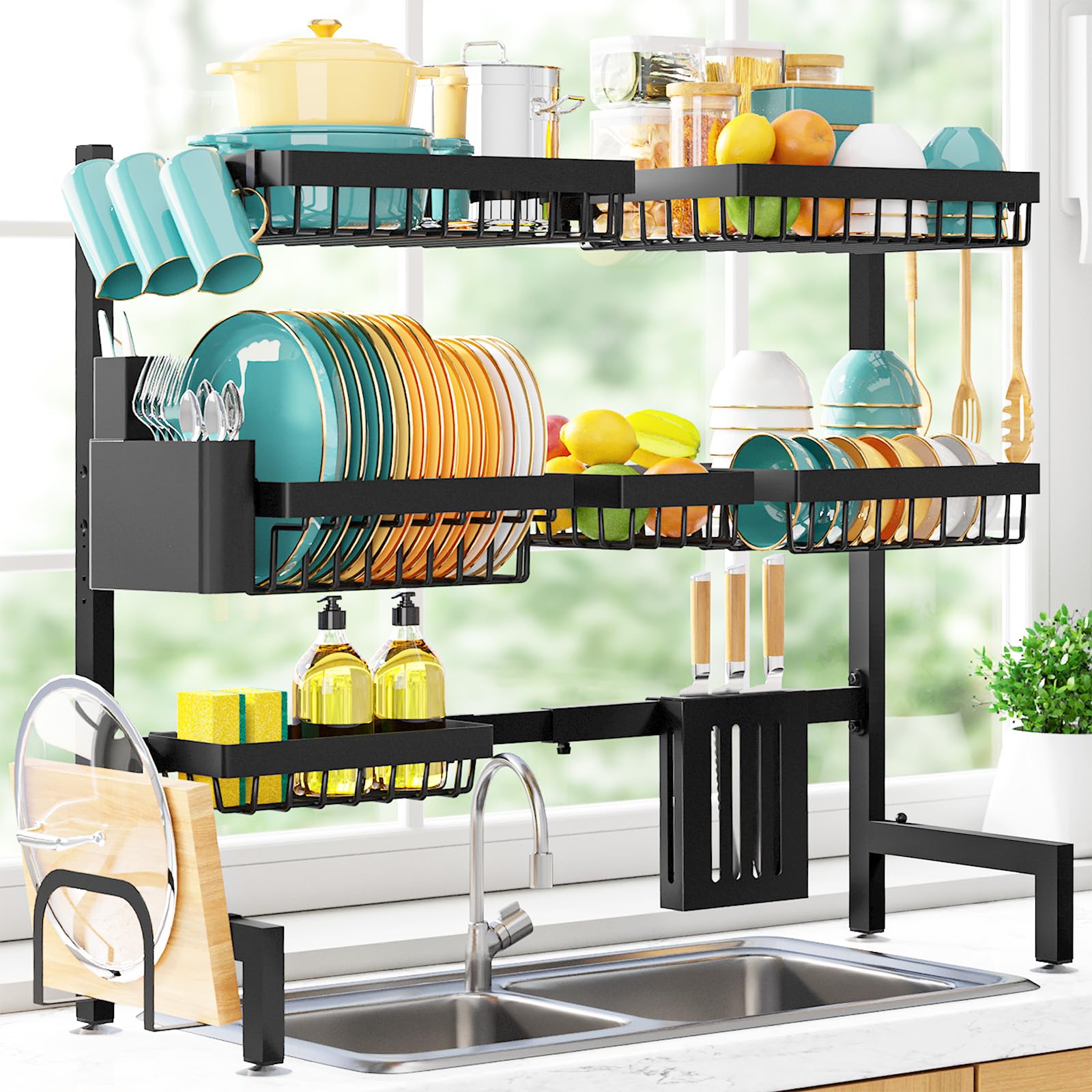 Sakugi 3-Tier Over-Sink Rack