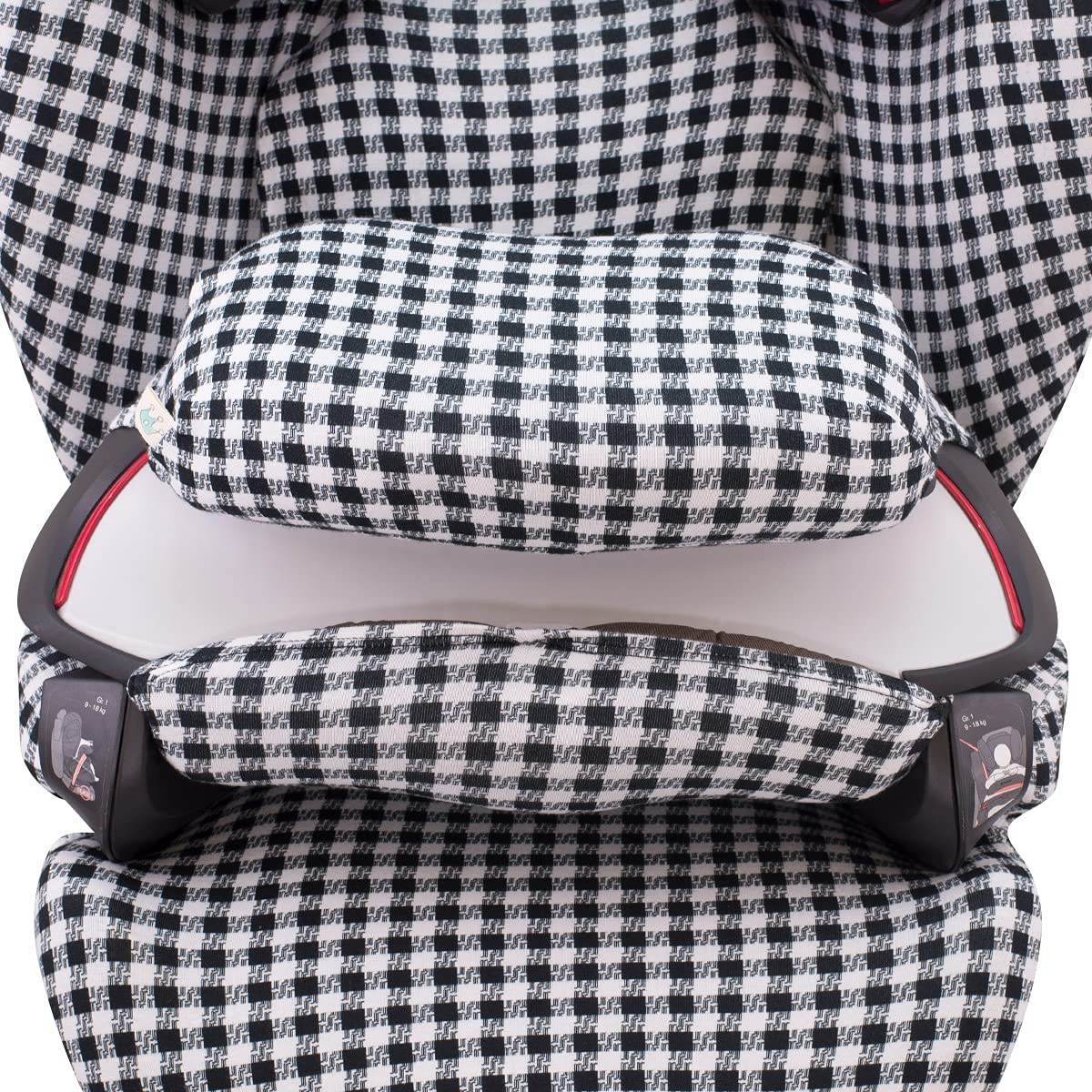 JYOKO Kids Bezug für Autositz kompatibel mit Cybex Pallas M (Vichy)