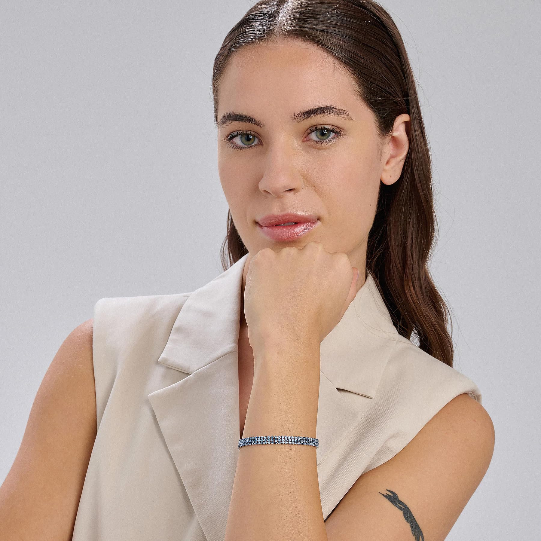 Brosway Bracciale Donna in Acciaio | Bracciale Con Cubic Zirconia | Collezione Desideri - BEI094