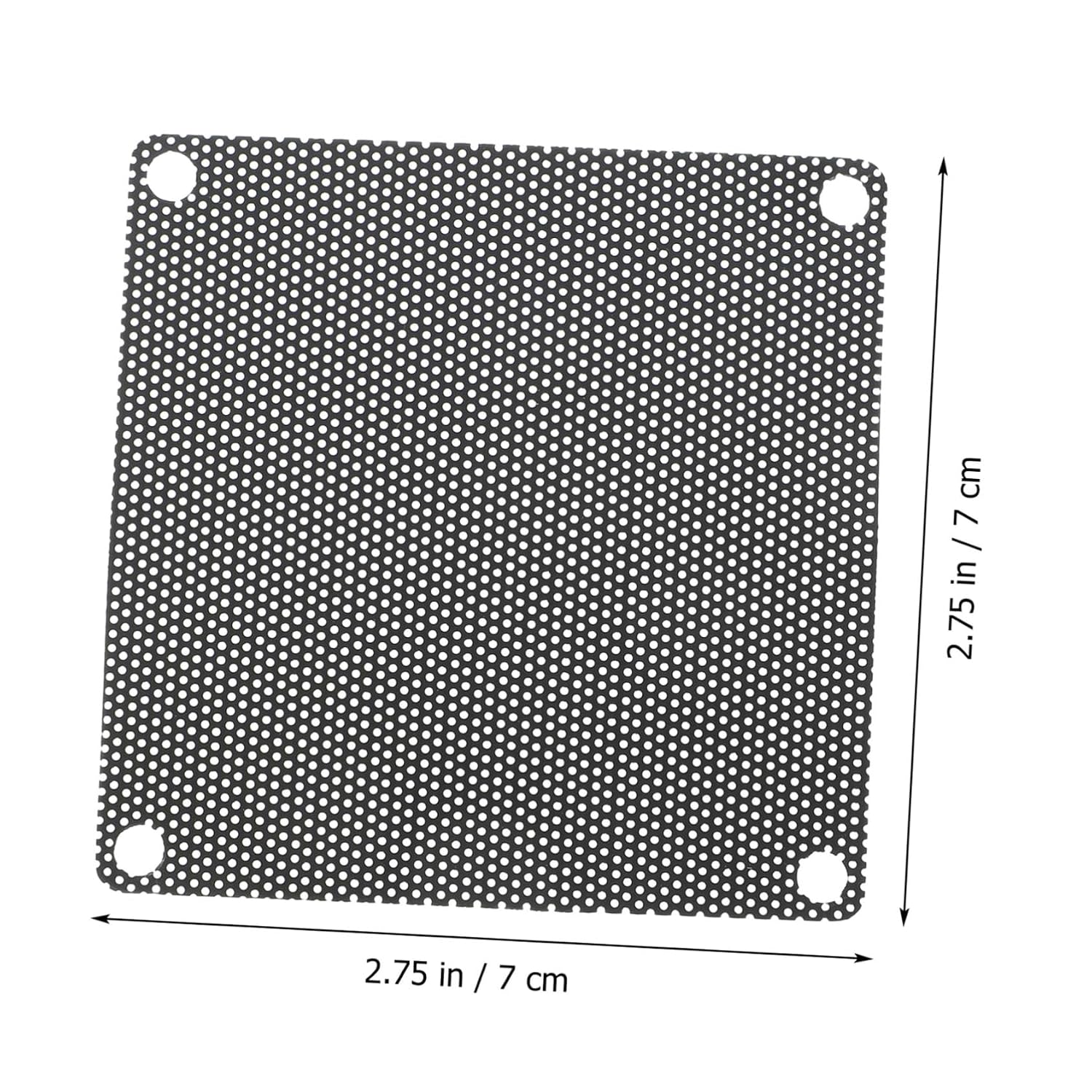 10pcs Computer Case Covers Mesh for Fans and Hardware Easy Install Compatible and Components Versatile Usage for Speakers