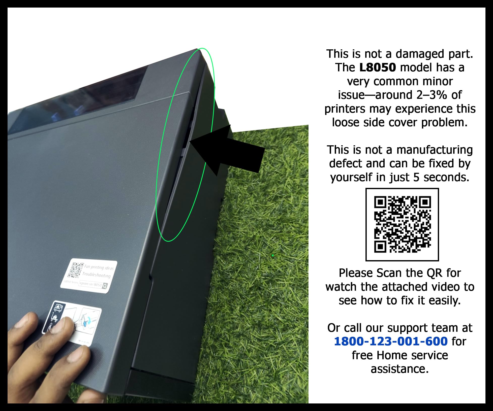 MY PRINT L8050 | A4 Size 6 Color Wireless Colour Home Inkjet Printers | (Including 6 ColorInk) | PVC Card Print | Multicolor [WiFi] [Photo Printer] [PVC Card Printer] [with USB Cable] — Amazon image 4