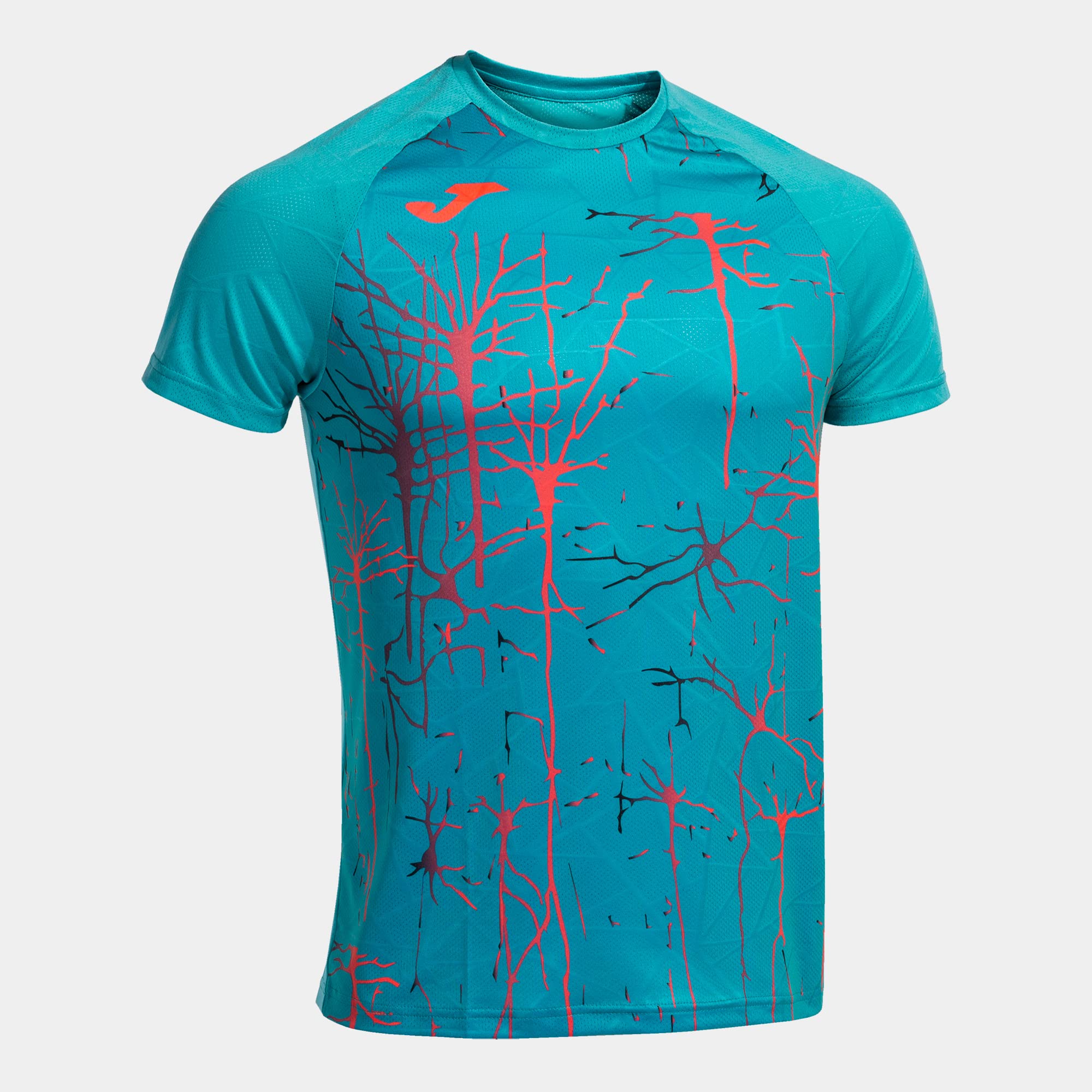 Joma Men's Elite Ix Short Sleeve T-Shirt, Turquoise, XXS