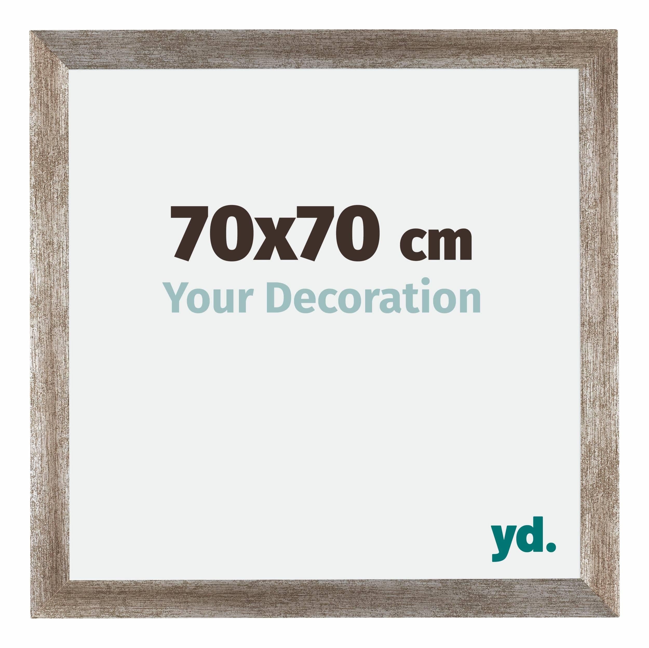 Your Decoration - Picture Frame 70x70 cm - Metal Vintage - Decorative Wall Frame in MDF with Antireflection - Frame 70x70 - Mura โ image 1