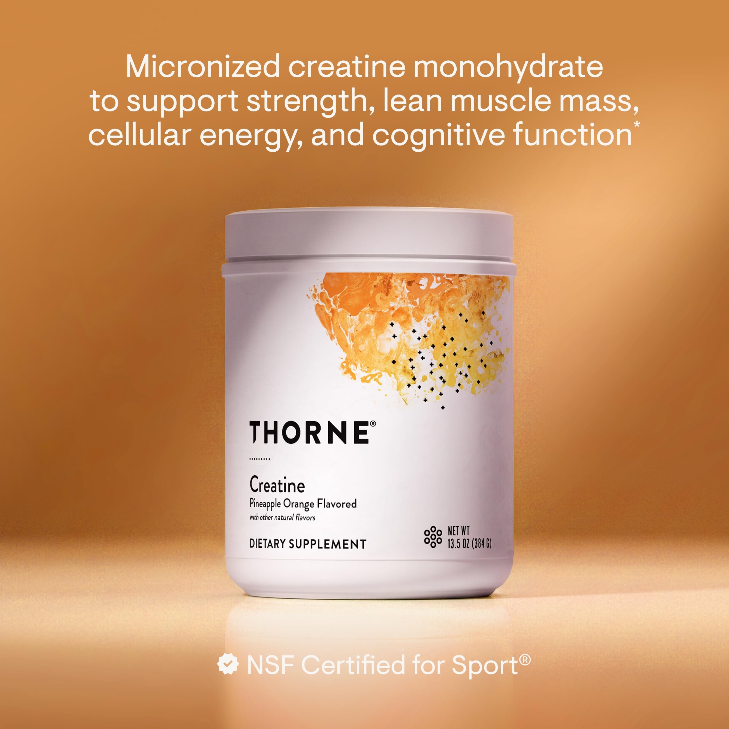 THORNE Creatine, Micronized Creatine Monohydrate Powder, 60 Servings — Amazon image 2