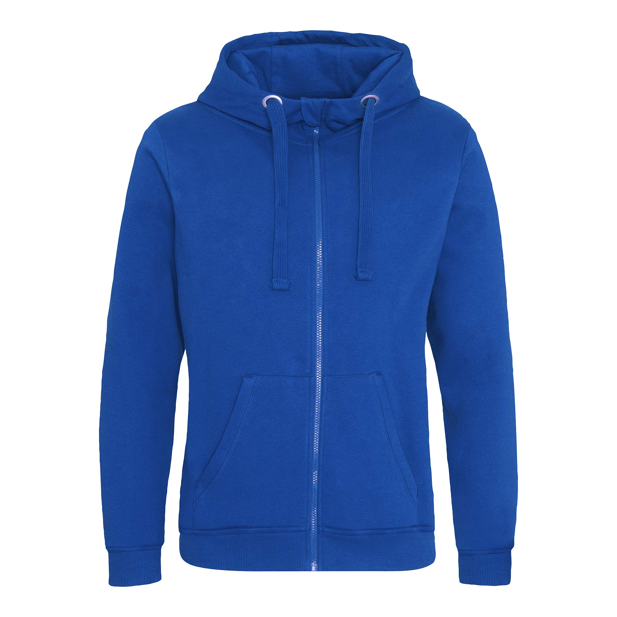 AWDis Just Hoods Mens Graduate Heavyweight Full Zip Hoodie (3XL) (Royal Blue)