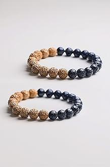 Young & Forever Gift Mens Fashion Best Friend Accessories Friendship Gifts Crystal Beads Jewellery Hand bracelet for Men women girls couple boys Birthday Gift